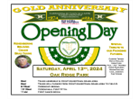 Opening Day Event Saturday, April 13th, 2024